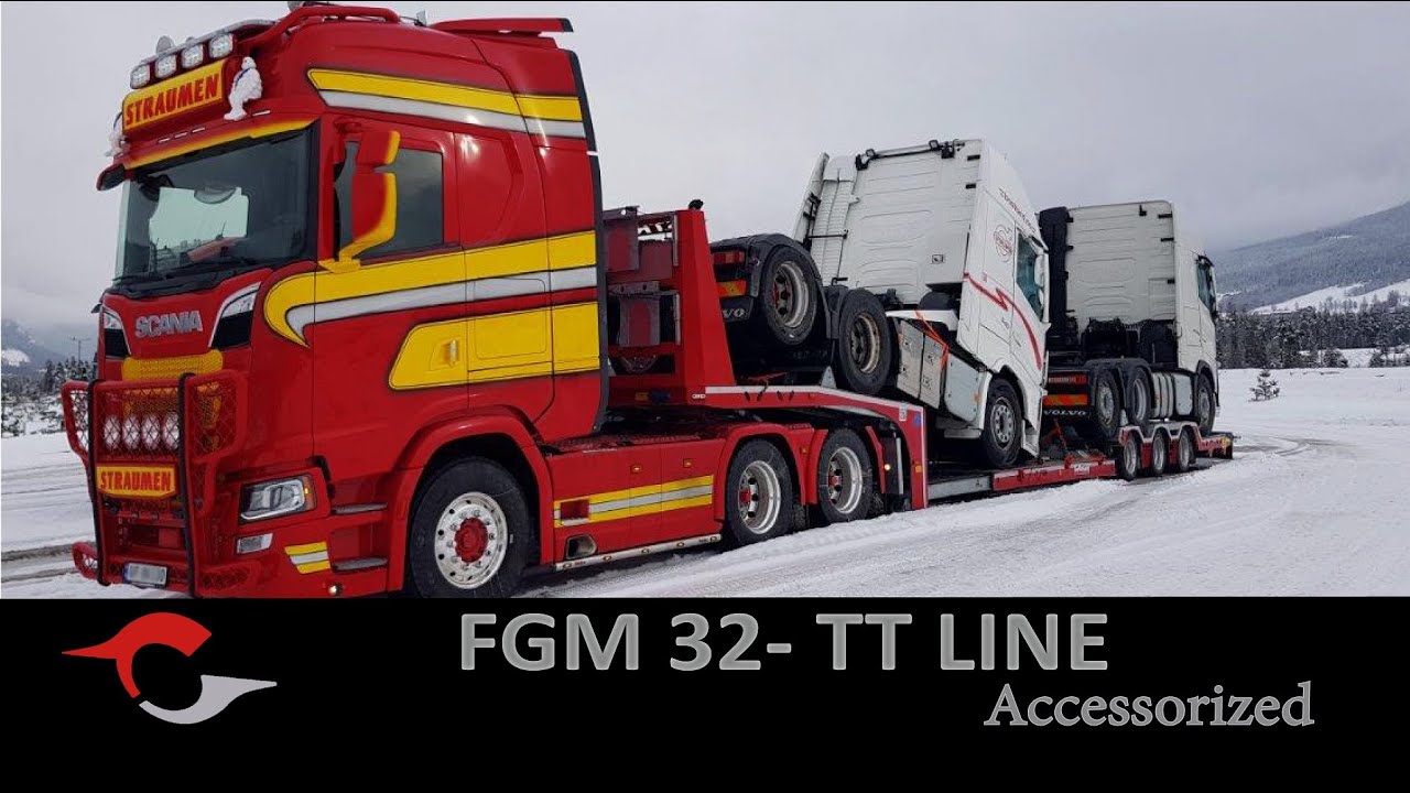 Heavy duty rescue trailer FGM 32 - TT LINE