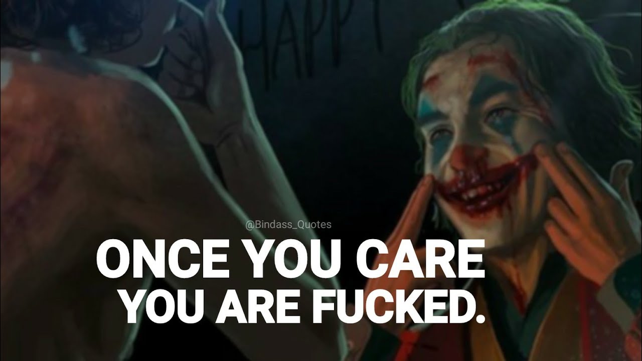 Top 15 Most Realistic And Powerfull Joker Quotes | Bindass Quotes