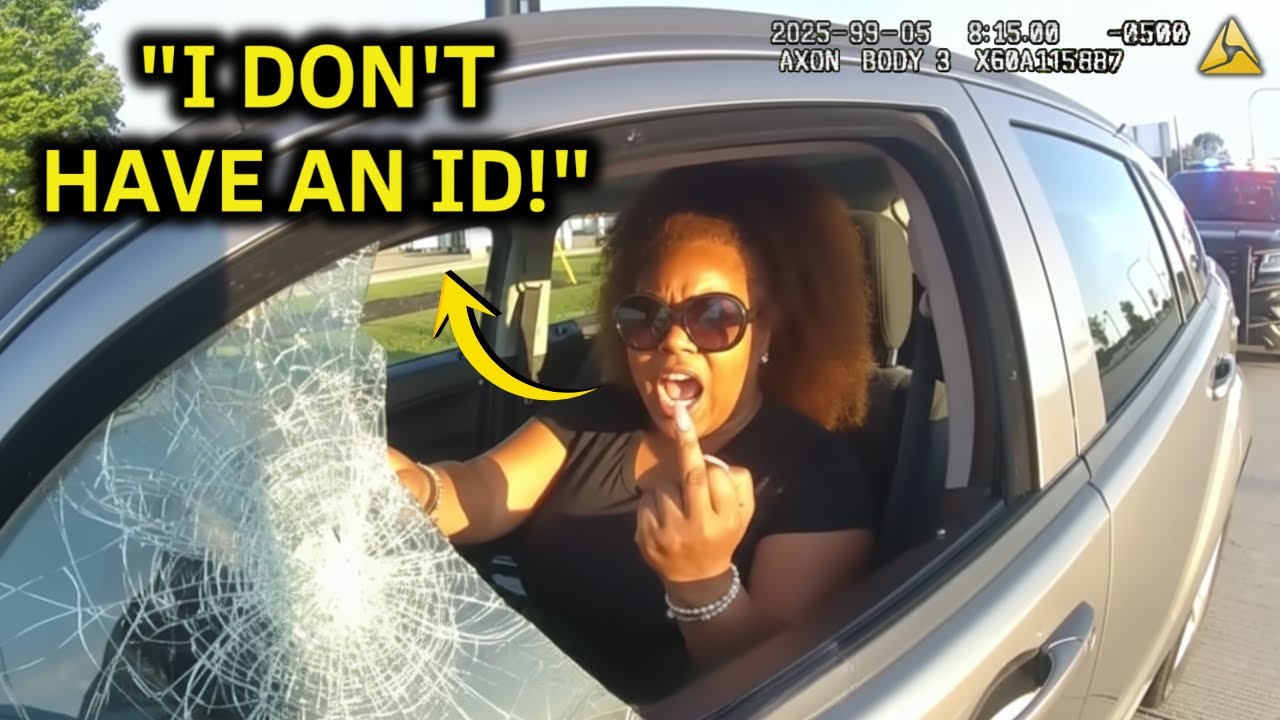 Driver’s 53 MPH Speeding Stop Ends in Broken Glass (Bodycam)
