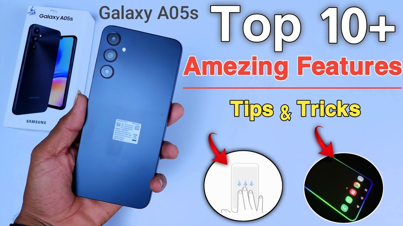 Samsung Galaxy A05s Tips And Tricks | Samsung a05s 10++ Hidden Features | Samsung A05s
