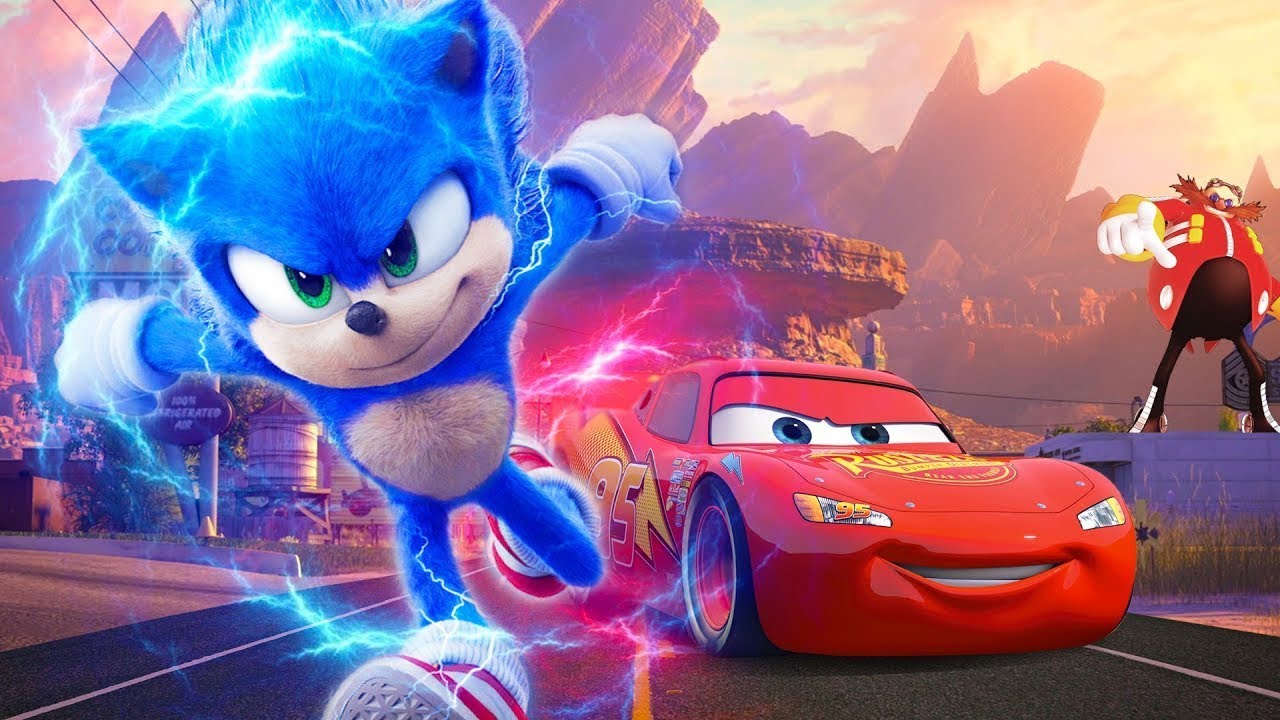Lightning McQueen Vs Sonic The Hedgehog ⚡️ Best Of Future Cars