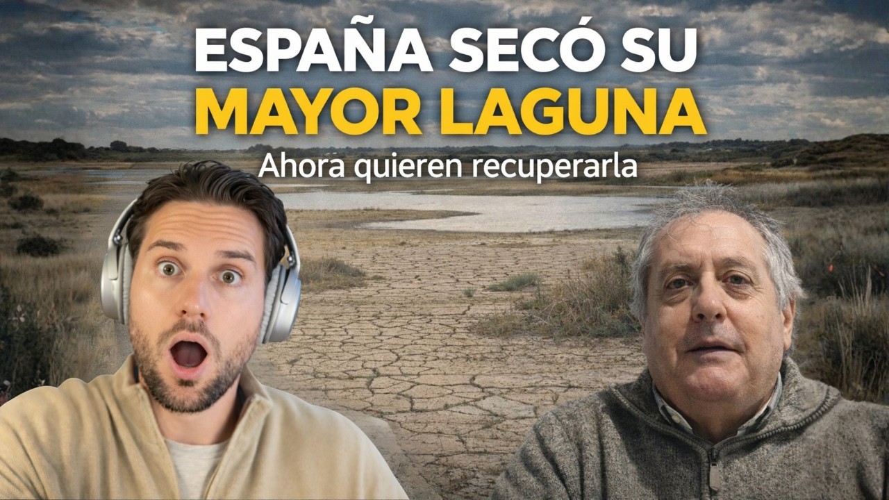 En 1960 ESPAÑA SECÓ su MAYOR LAGUNA, ahora LA QUIEREN RECUPERAR