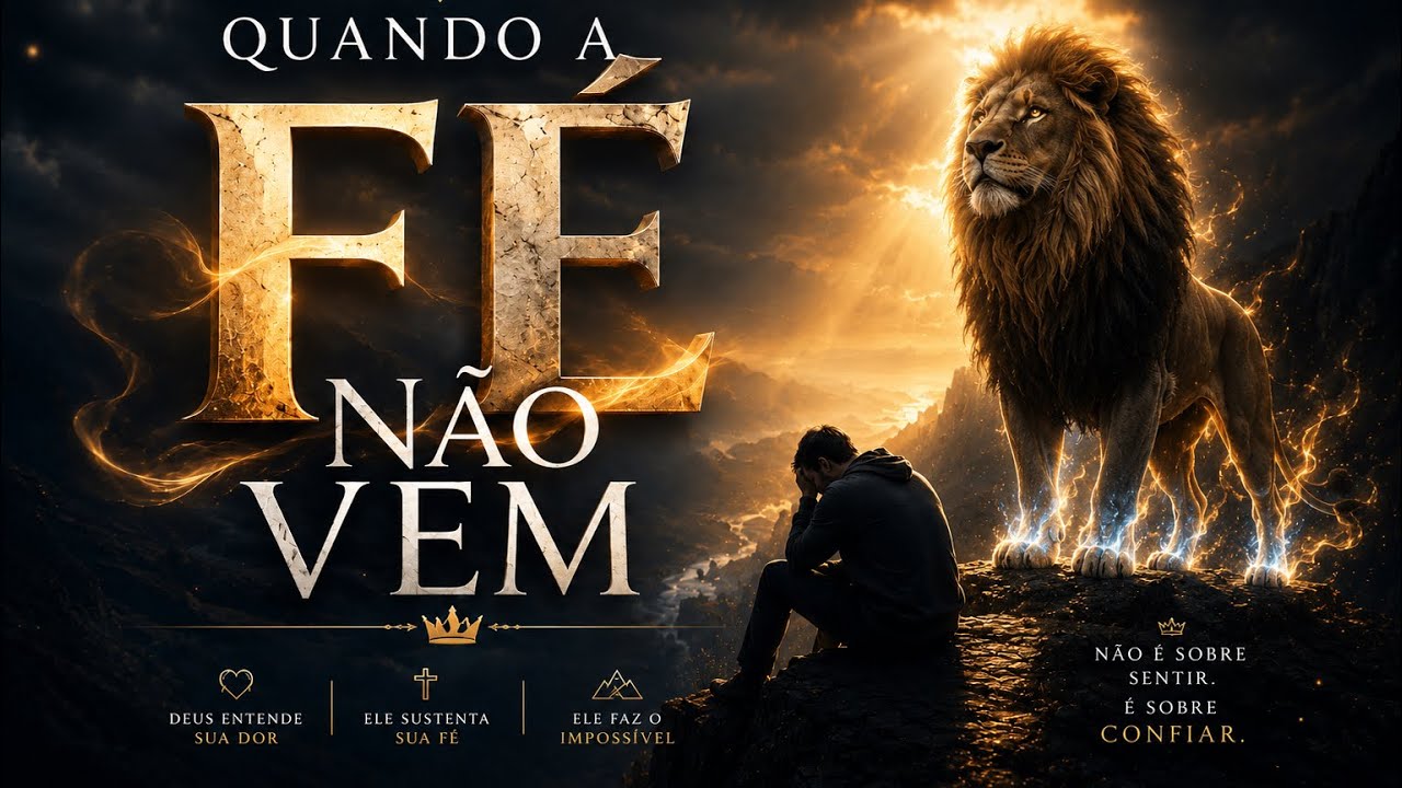 🎵 Quando a Fé Não Vem | Deus Ainda Crê em Você | Música Gospel de Consolo 🤍