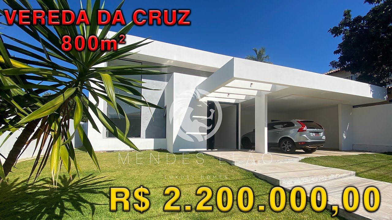 CASA MODERNA EM ARNIQUEIRA NA VEREDA DA CRUZ | MENDES LE&Atilde;O