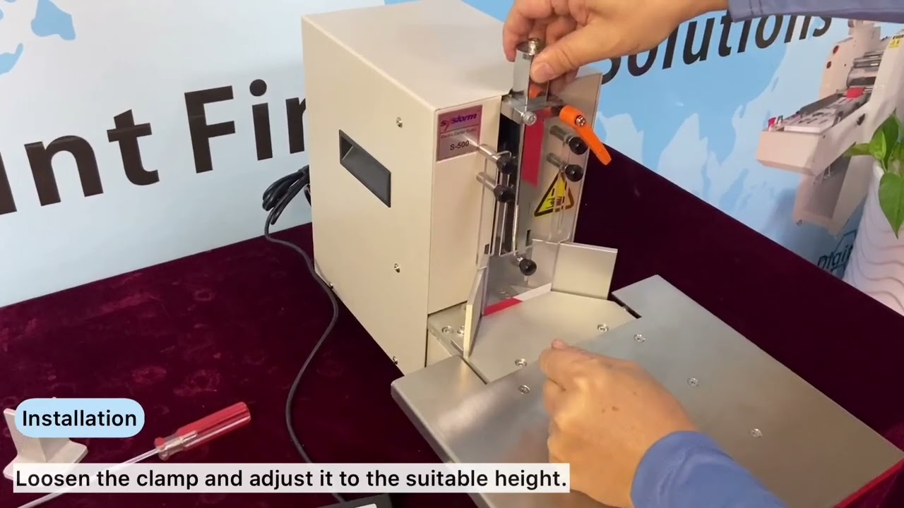 Sysform S-500 Electric Corner Rounding Machine Corner Cutter