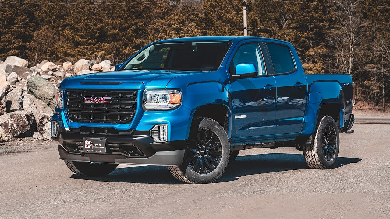2021 GMC Canyon Elevation — дизель Duramax