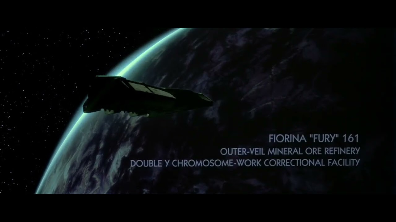 Alien 3 (1992) Ripley arriving on planet fiorina 'fury' 161.