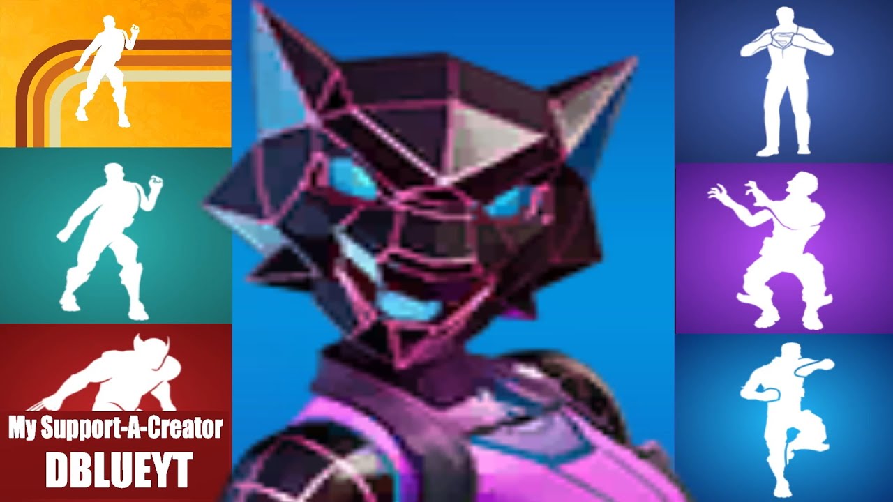 Bunnywolf Performs All Emotes & Dances in Fortnite