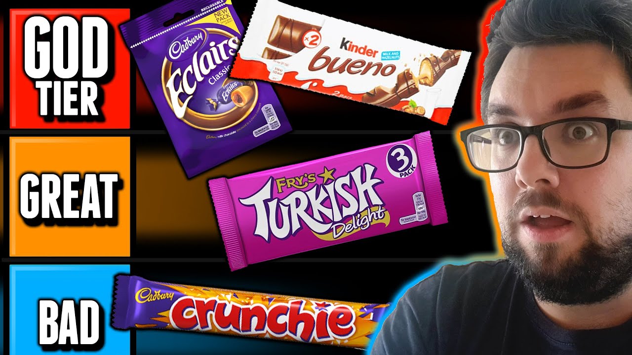 CHOCOLATE BAR TIER LIST (Ranking UK Bars)