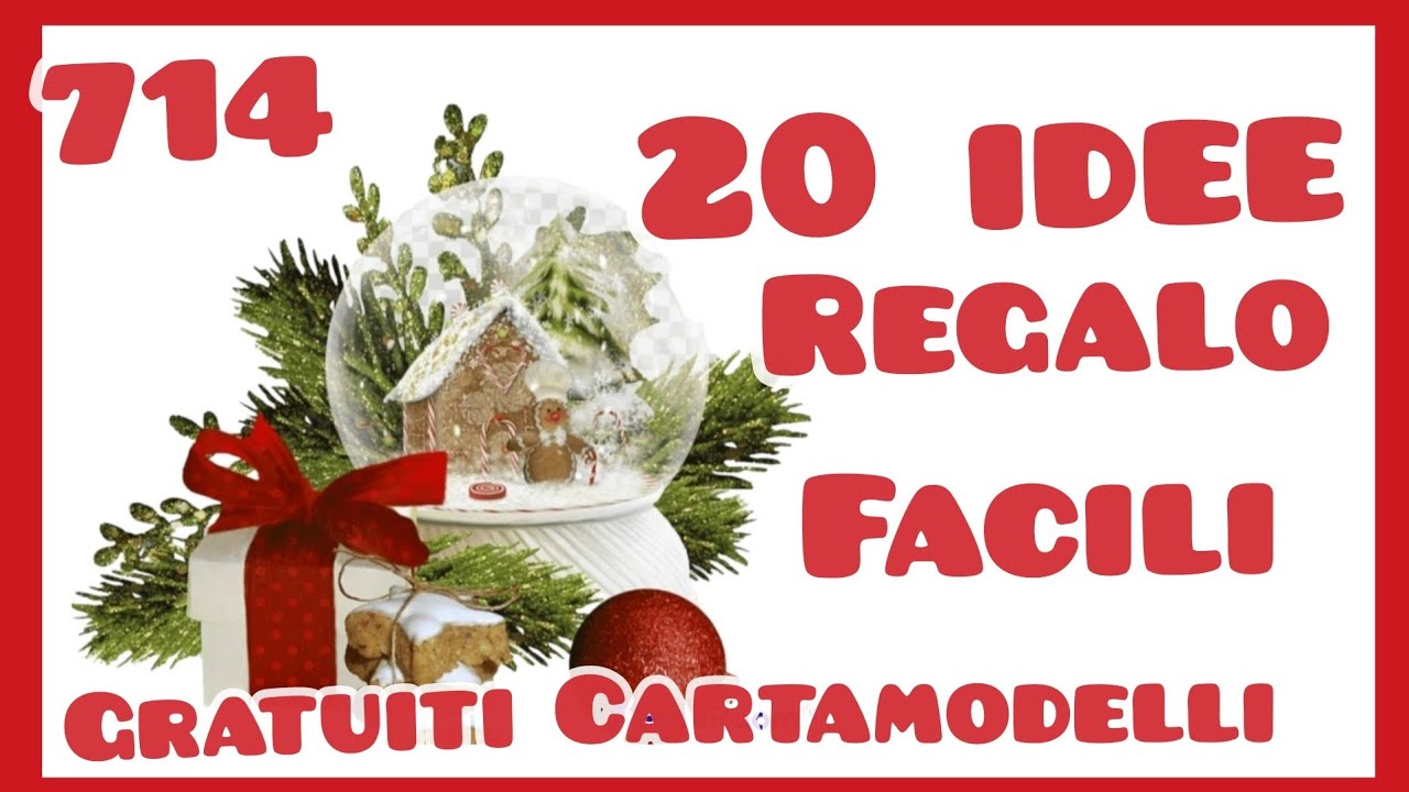 714  ☀️20  idee REGALO FACILI - elicrea Cucito Creativo 💕
