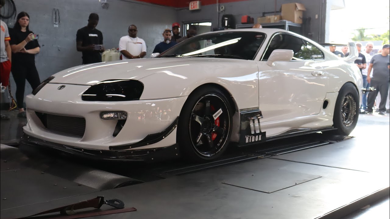BIG TURBO TOYOTA SUPRA ON DYNO! | M-TECH PERFORMANCE