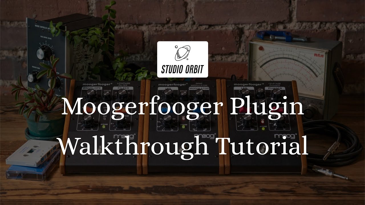 Moog Moogerfooger VST Plugin (Tutorial)