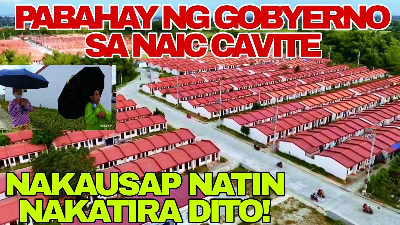 PABAHAY NG GOBYERNO SA NAIC CAVITE ISA MGA PROBLEMA NILA AY HANAP BUHAY