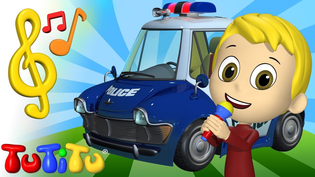 Songs & Karaoke for Children 🎶  Police Car
