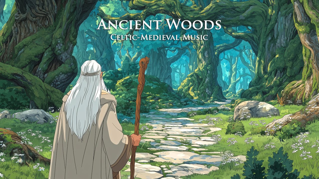 Into the Ancient Woods | Medieval Fantasy Music for Gentle Focus & Quiet Thinking