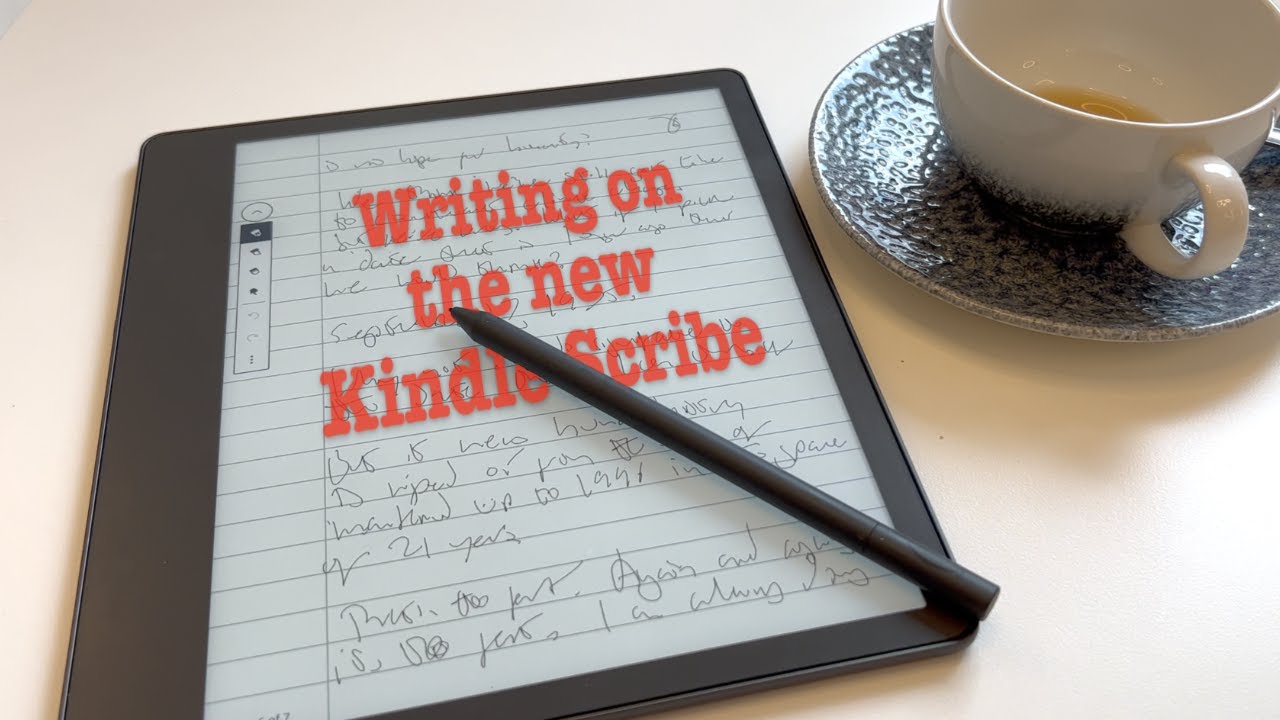 Kindle Scribe is here and better than expected - ish