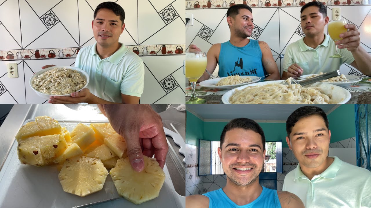 FETTUCCINE AO MOLHO ALFREDO COM FRANGO