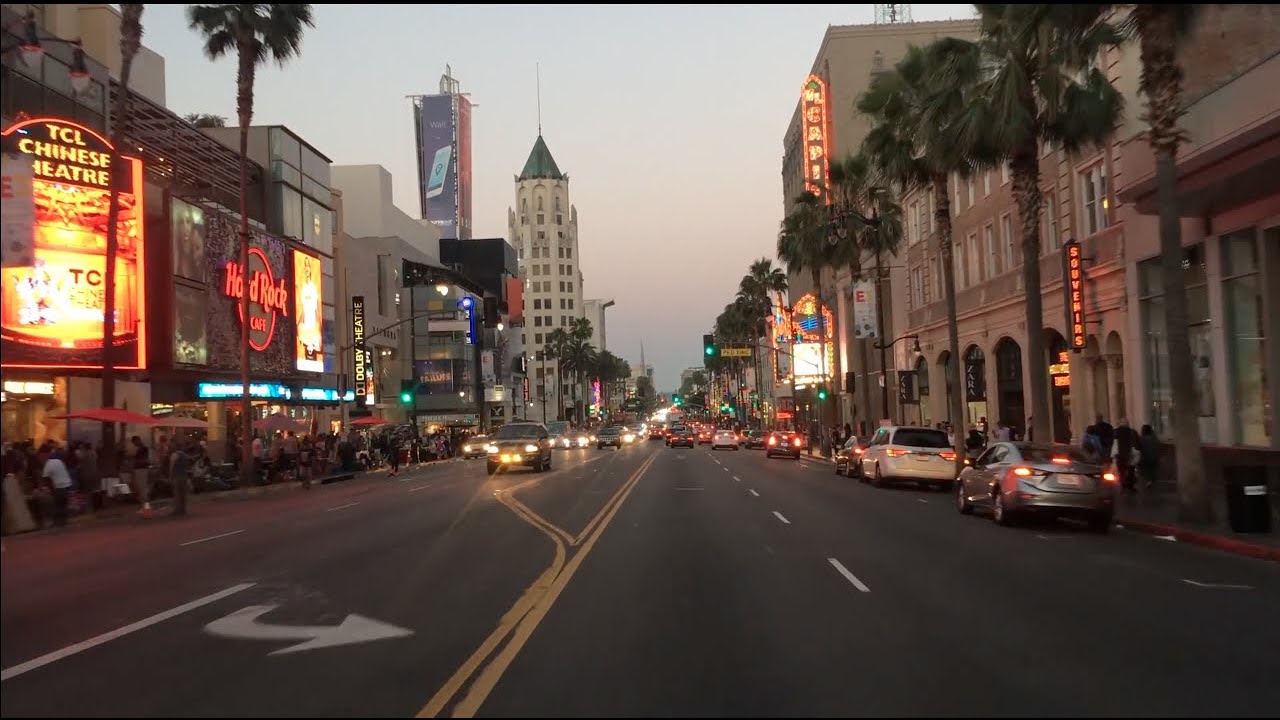 Driving Los Angeles-Sunset Drive-Lofi Hip Hop-Chill Vibe-Beats Music-Slow City-Relax Sleep-Study