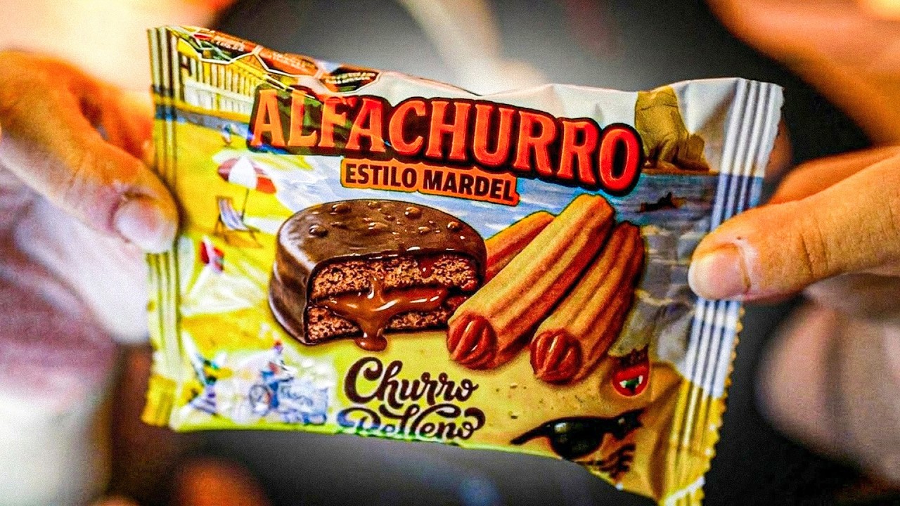 PROBANDO EL NUEVO ALFAJOR DE CHURRO