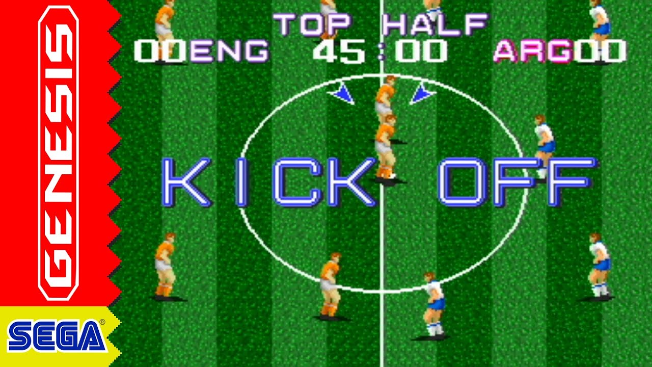 World Cup '92 (Mega Drive/Genesis) - Longplay