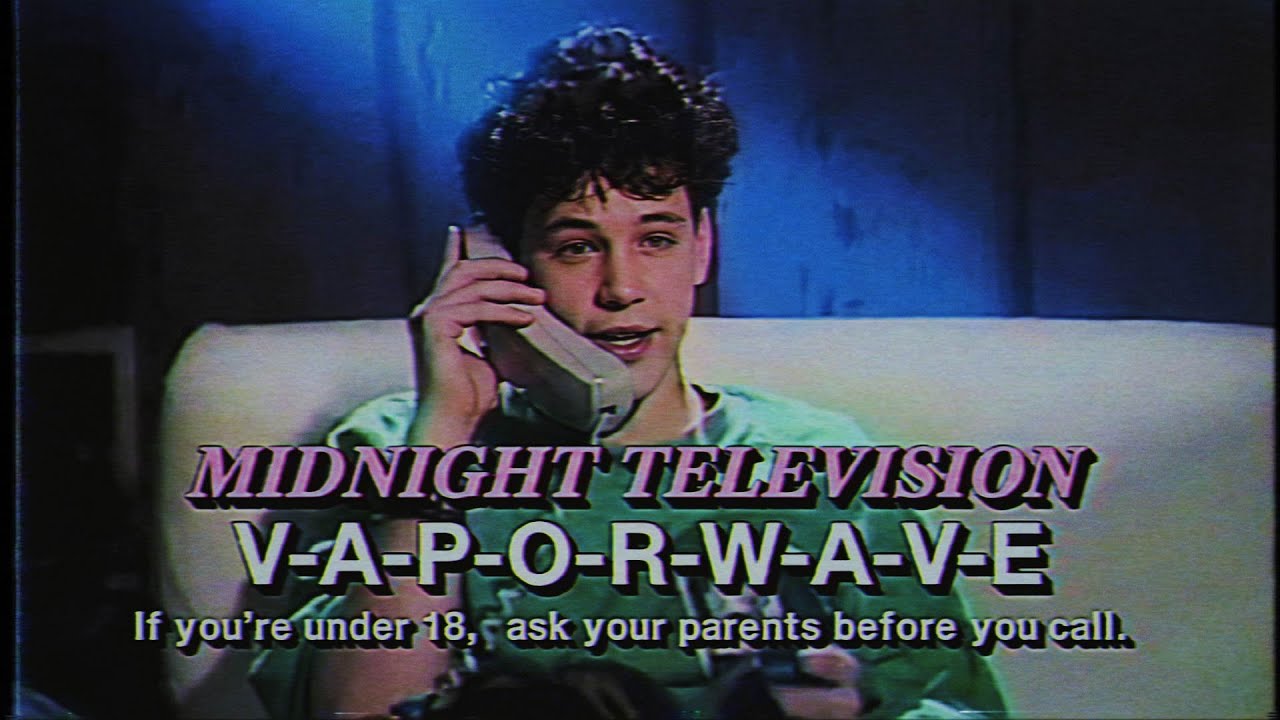 MIDNIGHT TELEVISION 1989 // Vaporwave VHS Nostalgia Mix