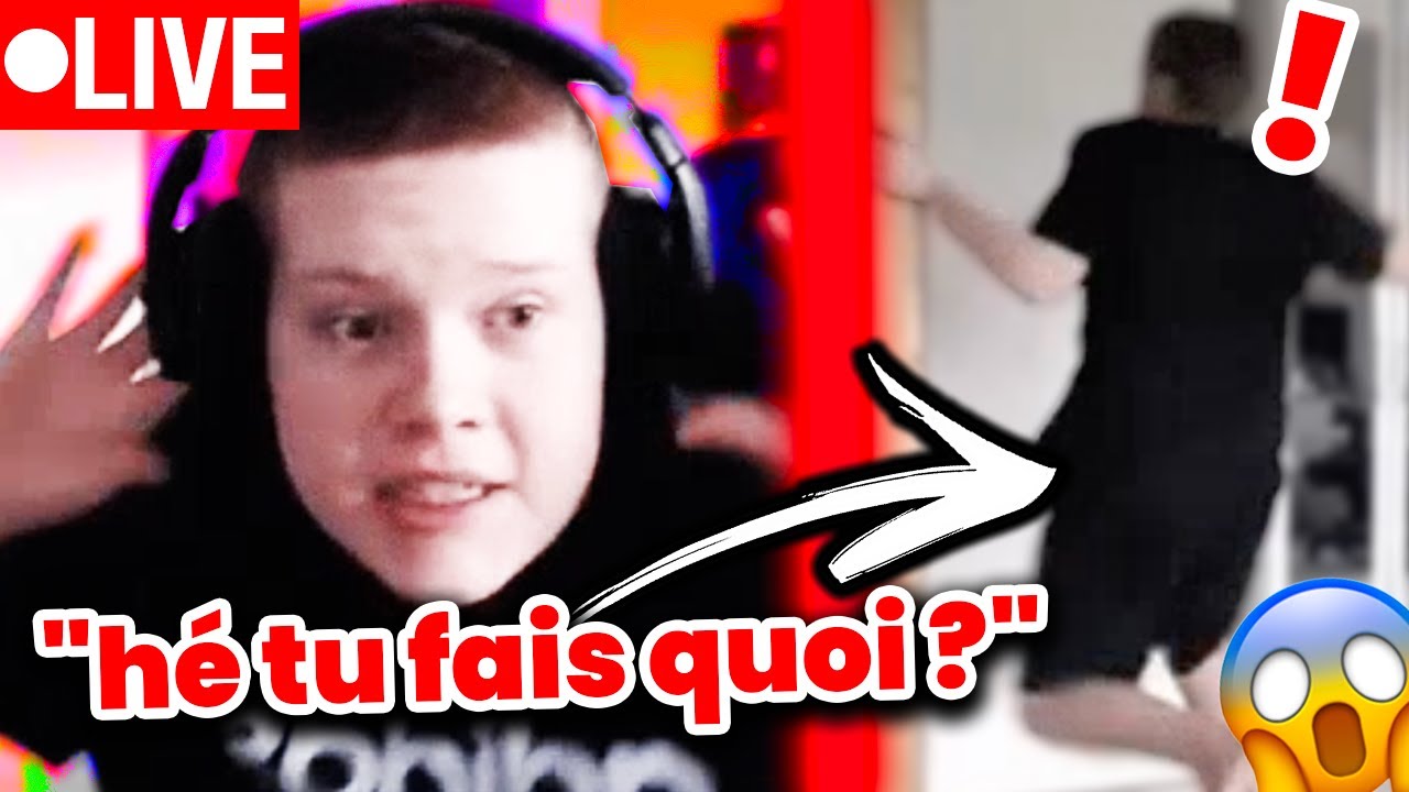 je STREAMHACK un YOUTUBEUR, sa M&Egrave;RE l'engueule en LIVE !  😭