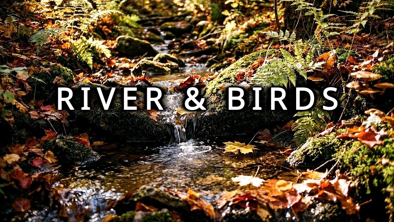 River Sounds  –  Relaxing Water Ambience for Deep Sleep (No Music)