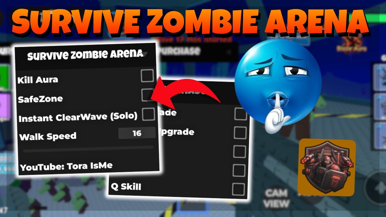 [NEW] Survive Zombie Arena Script | Infinite Stamina, Auto Farm, Auto Loot | Mobile/PC