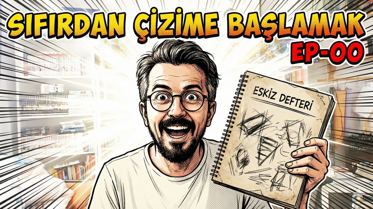 Sıfırdan Çizime başlamak EP-00  |  Sıfırdan Profesyonelliğe