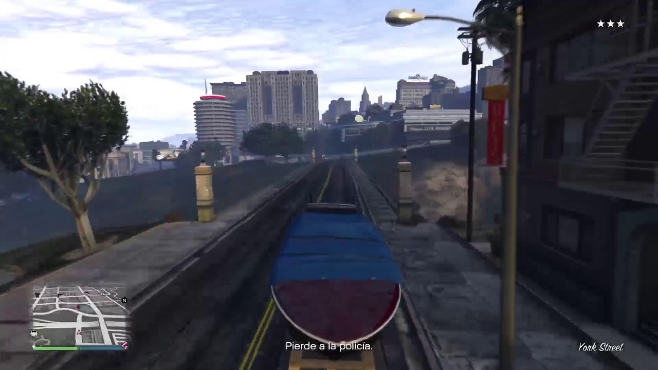 jugando GTA V haciendo preliminares y golpe cayó perico