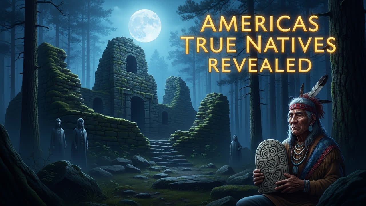 The Moon Eyed People - Americas TRUE Natives - Cherokee Mythology Explained - Folklore Stories