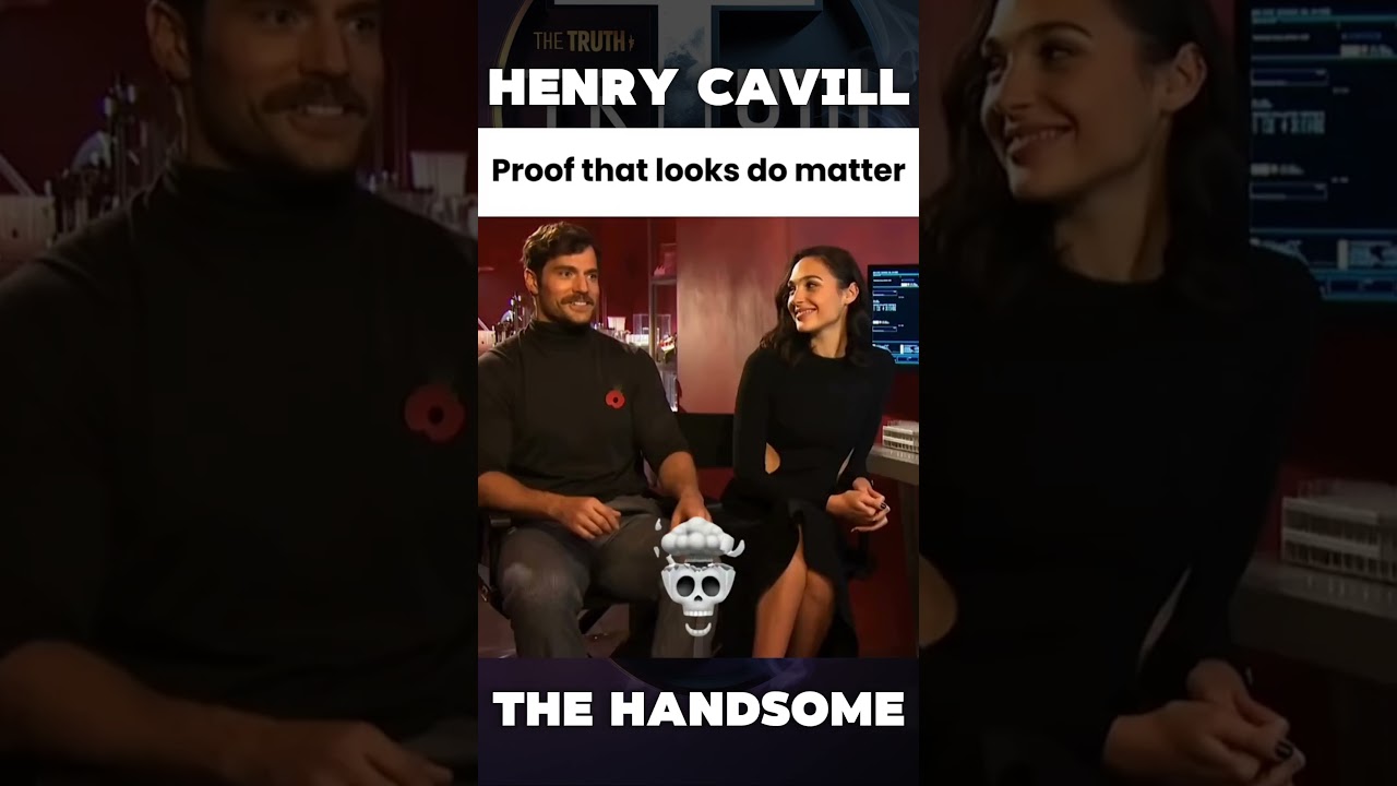 Proof that looks do matter | Henry Cavill &ndash; The Most Handsome Man in Hollywood #youtubeshorts