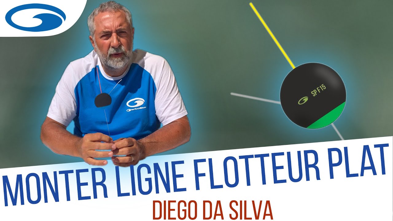 Comment bien monter une ligne pour la pêche au coup au flotteur plat - Diego Da Silva