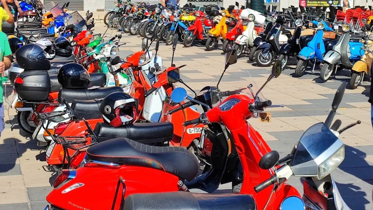 1ª Encuentro VESPOGENES SCOOTER CLUB | Reunion de Moto Vespas