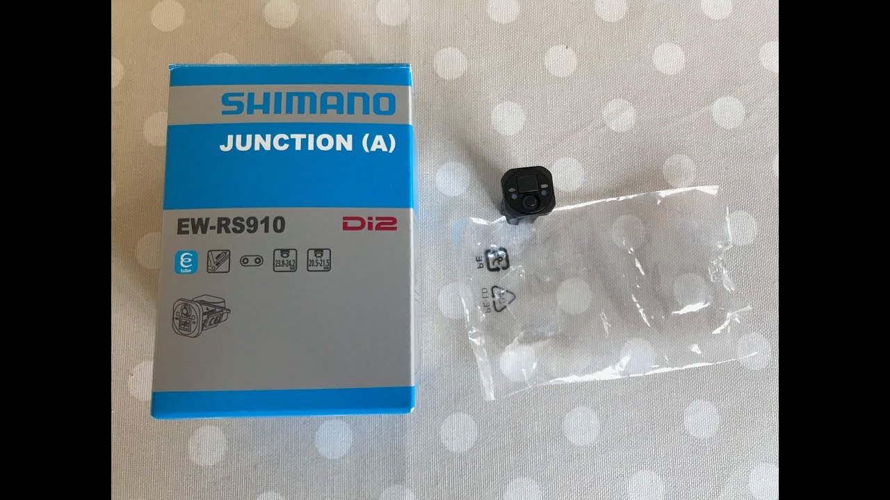 Shimano Di2 Junction A EW-RS910 Unboxing