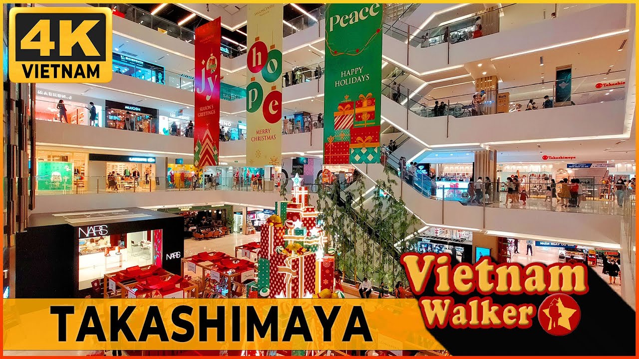 Black Friday - TAKASHIMAYA  🛒🛍️👚💃🎄Ho Chi Minh 🧍🏻‍♂️ Walking in Vietnam 🚶🏻🇻🇳