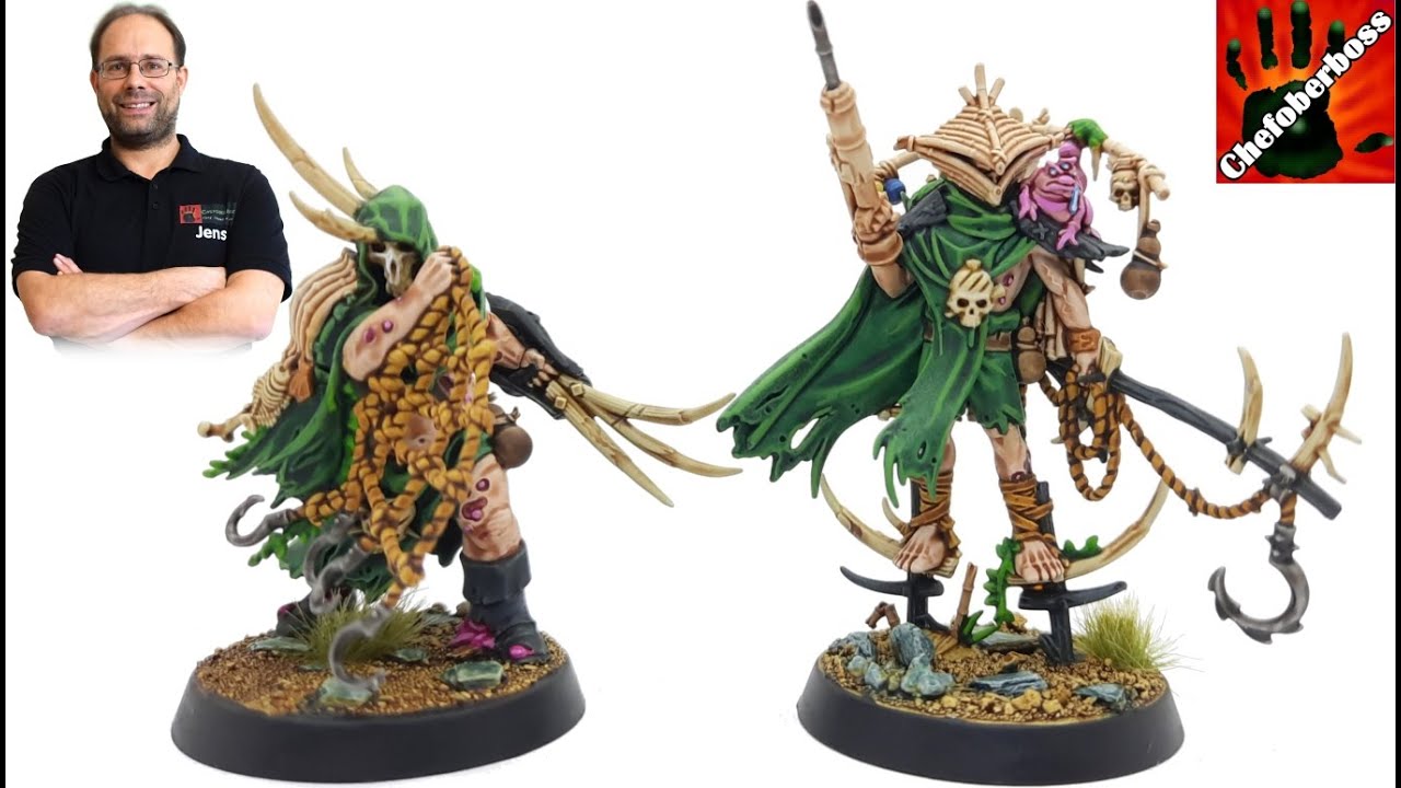 Bemal Tutorial: Faulsumpf-Credo / Warhammer Warcry / Ghurs Herz (Tabletop, Minis, Chefoberboss)