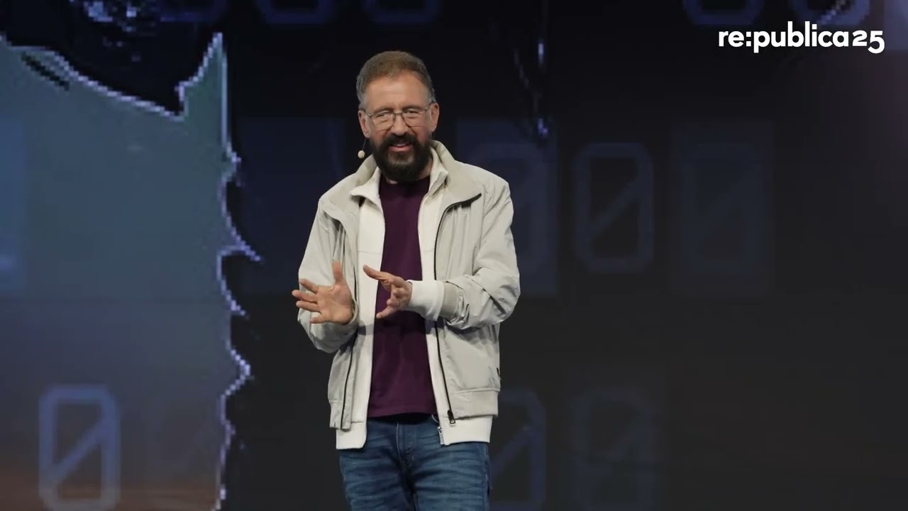 re:publica 25: André Frank Zimpel - Hilfe, wir werden dümmer!