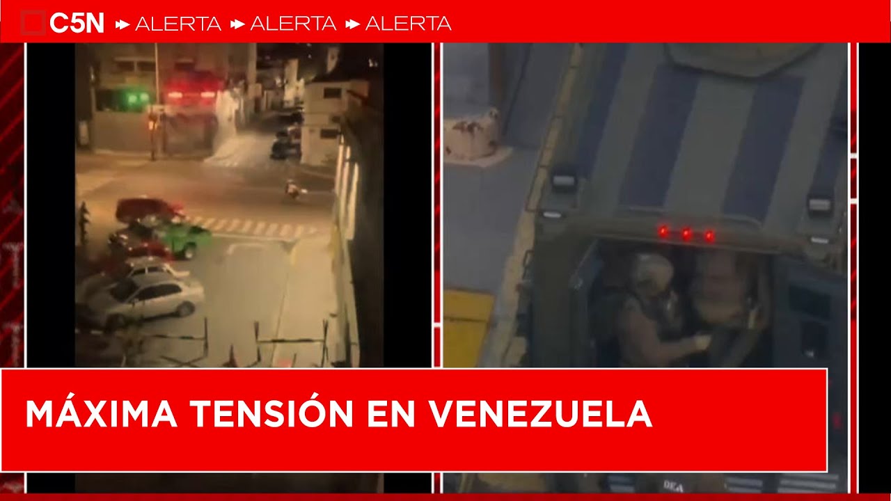 Alta TENSIÓN en VENEZUELA por un BRUTAL tiroteo cerca del Palacio de Miraflores