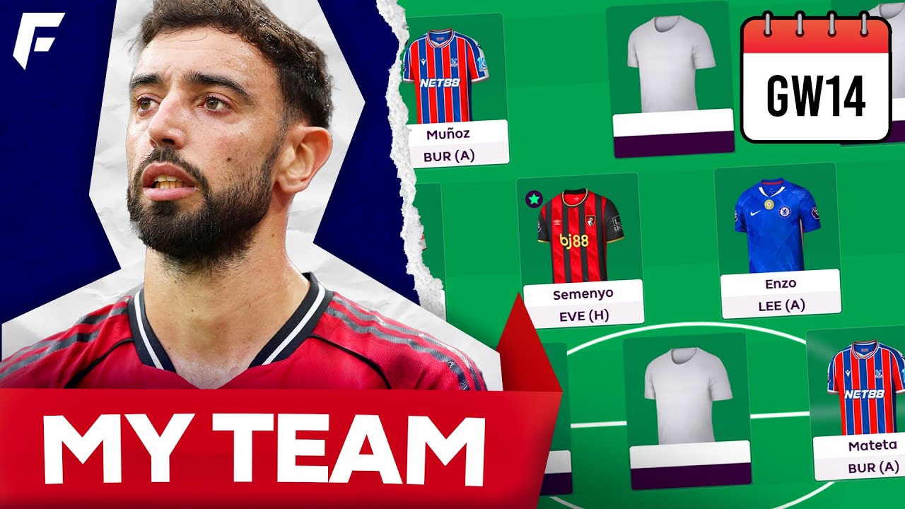 МОЙ ВЫБОР КОМАНДЫ FPL GW14 ✅ РАНГ 36К! 🌍