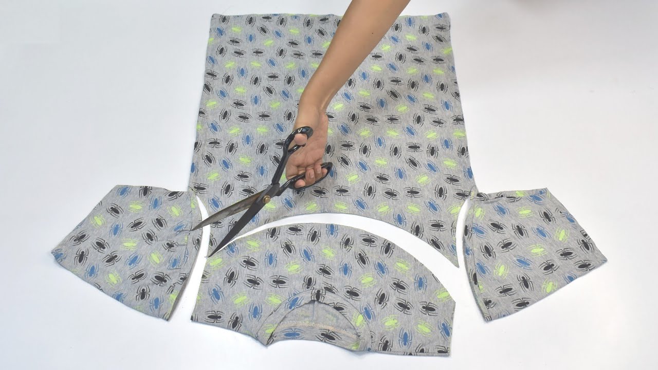 (3) TRANSFORMATION IDEA FROM T-SHIRT! DIY IDEA FROM T-SHIRT! CLOTHES REUSE IDEA!