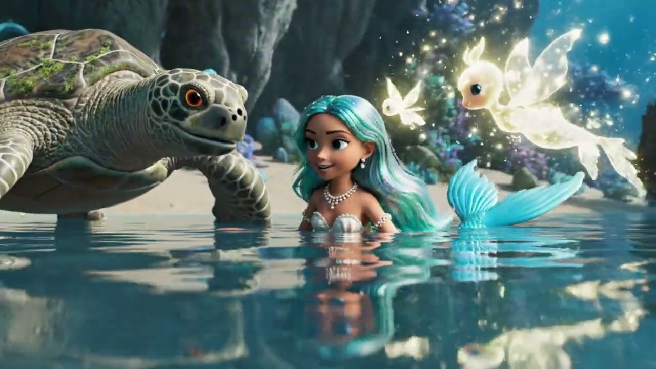 Moonlight on Mermaid Rumi’s Hair ✨🌙🧜‍♀️