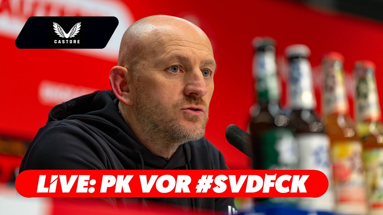 LIVE: #BetzePK vor #SVDFCK | präsentiert von Castore