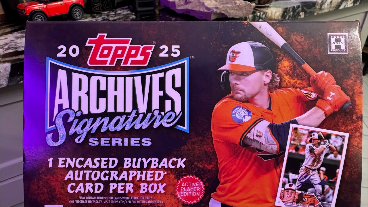 Topps 2025 Archives Signature UNBOXING! And Everything I Have Learned About Card Collecting!