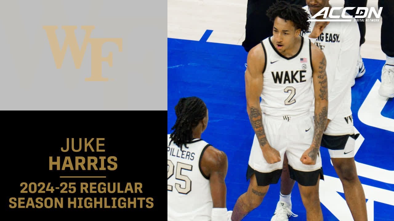 Juke Harris 2024-25 Regular Season Highlights | Wake Forest Guard