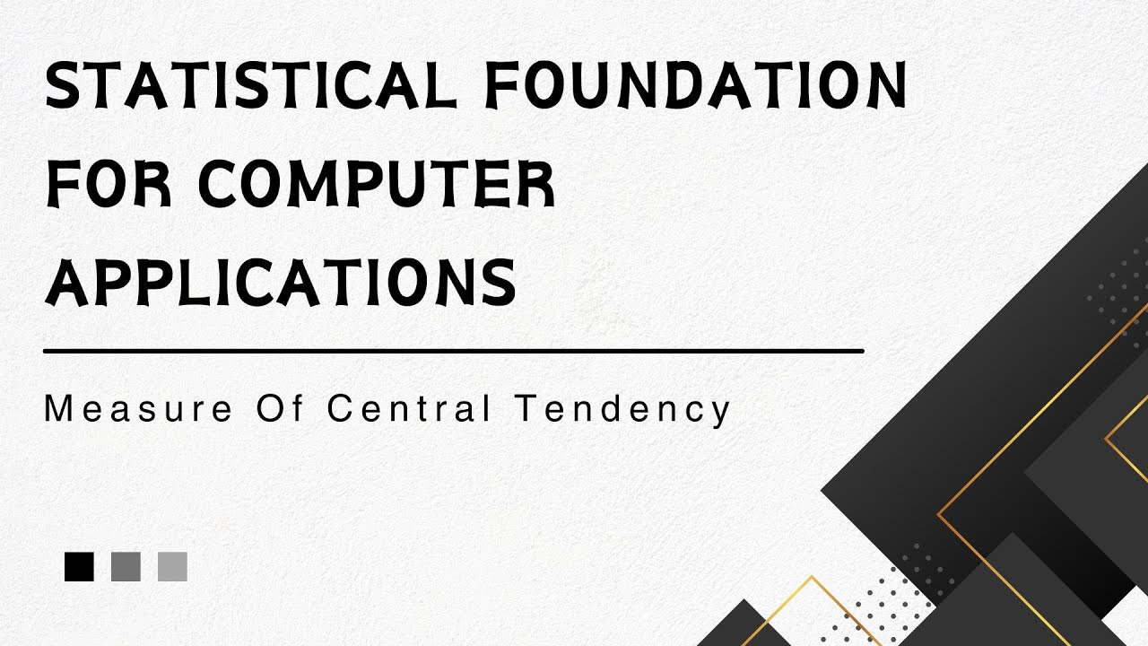 Calicut university | BCA/BSC| Statistical Foundation for computer applications| BCA2CJ103|BCA2MN102
