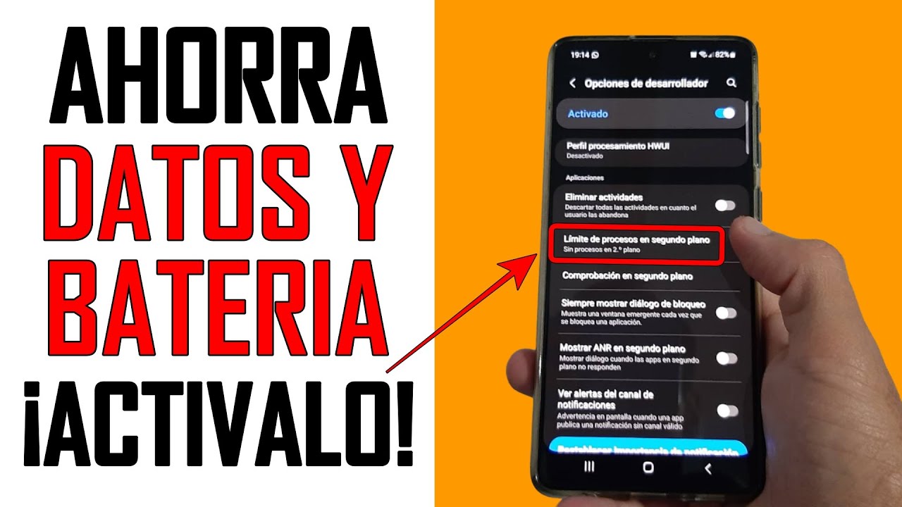 Como CERRAR o DETENER APLICACIONES en SEGUNDO PLANO en Mi Celular - Ahorra Batería, Procesos y Datos