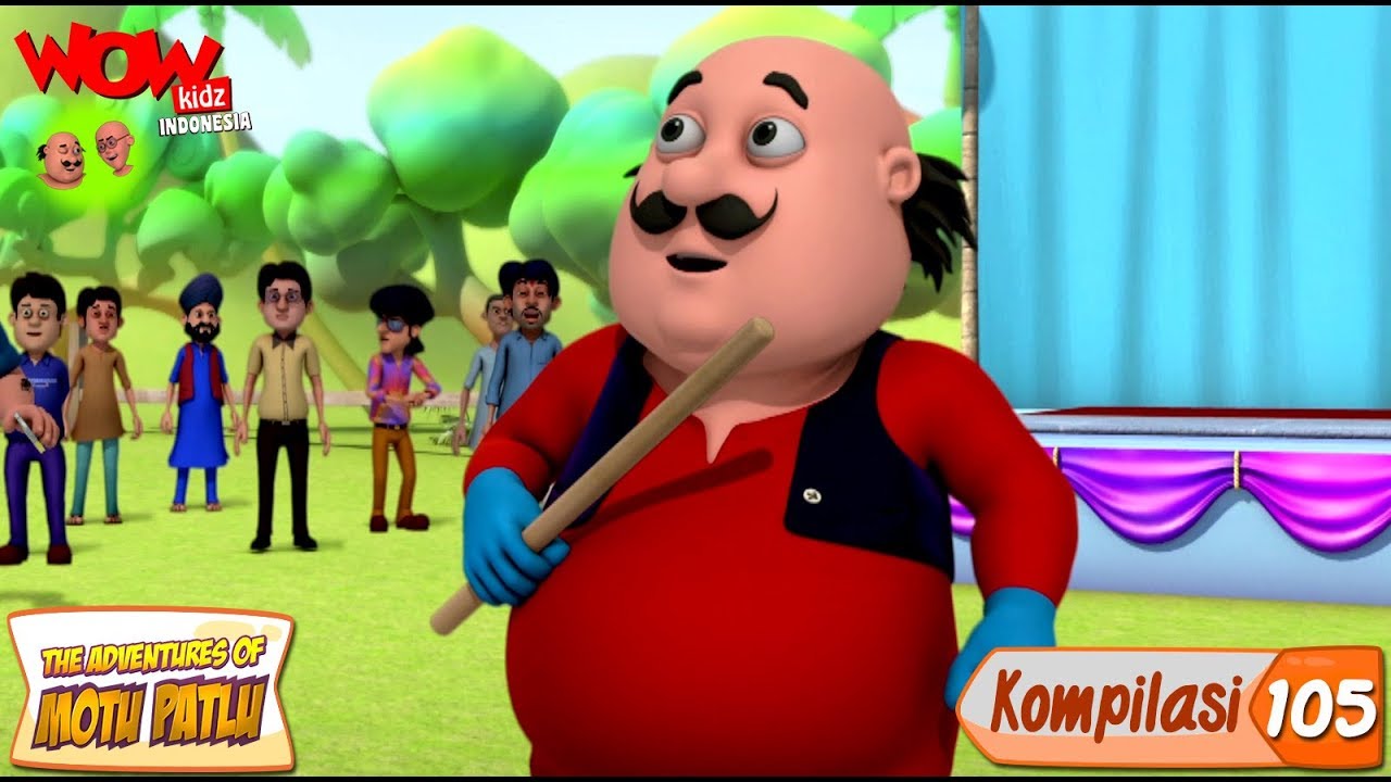 Kompilasi - 105 | Motu Patlu dalam Bahasa - Animasi 3D Kartun | WowKidz Indonesia