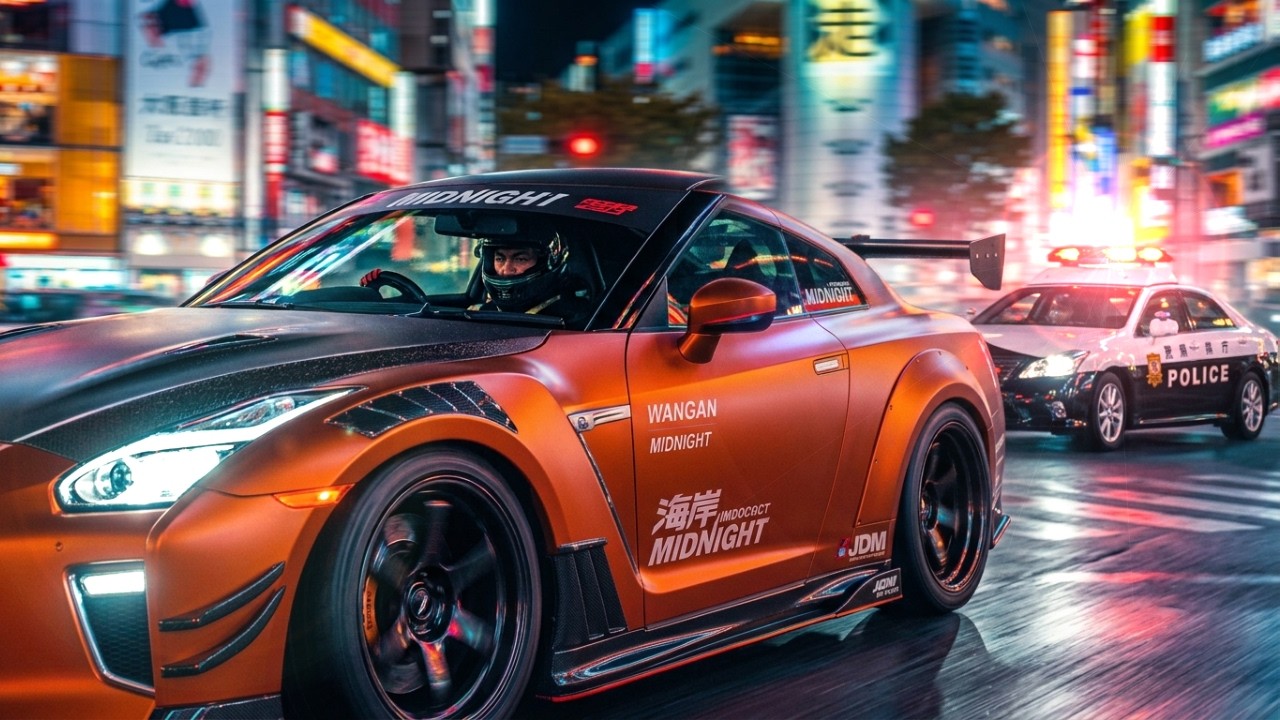 Your Life as a Underground Street Racer in Flashy Tokyo