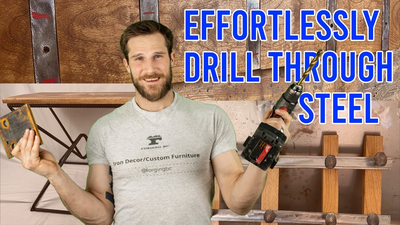 How-To Drill Steel With A Hand Drill